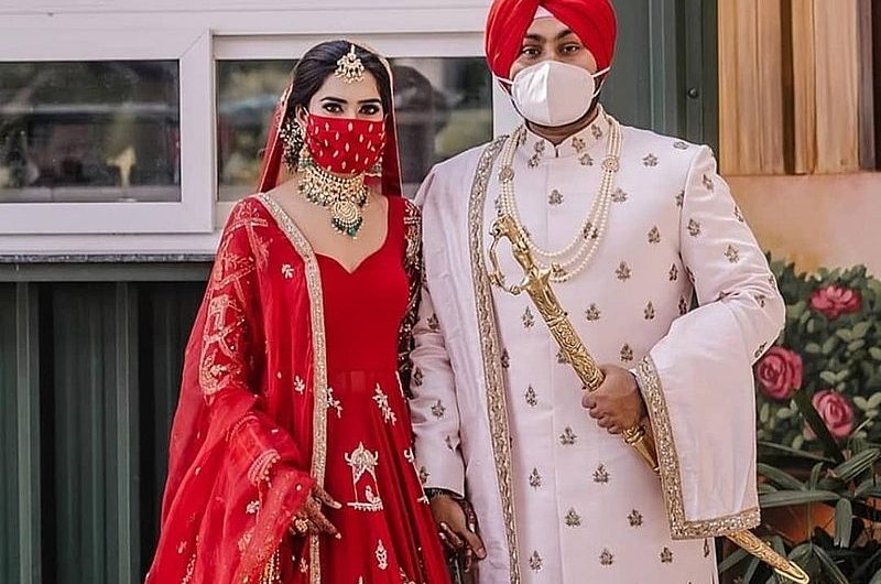 Маска невесты: новый свадебный тренд в Индии