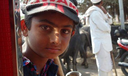 Мальчик в Индии