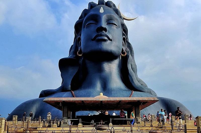 Главная статуя Шивы Адийоги в Индии
