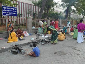 Еда в Индии треш