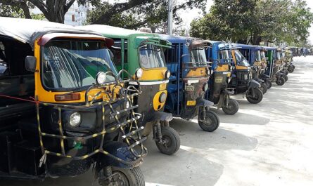 Рикша в Индии