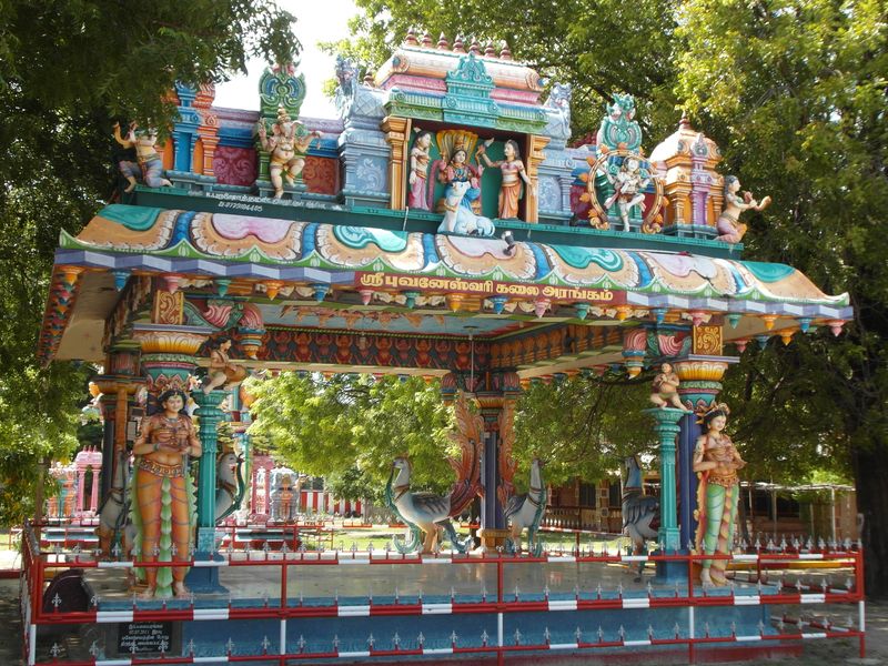 мандапам в тамильском храме