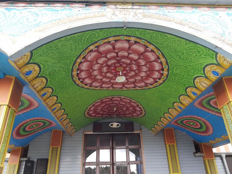 Потолок тамильского храма